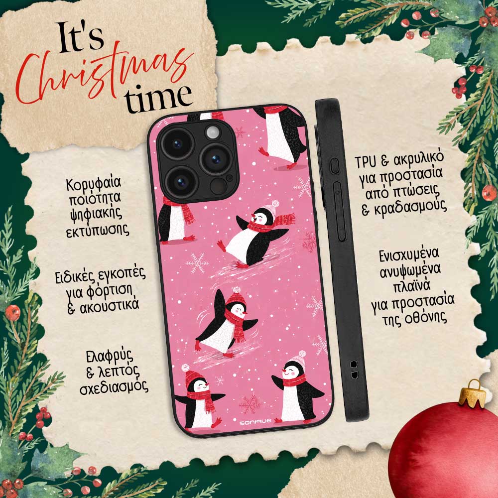 Θήκη Sonique It's Christmas Time Series για Google Pixel 9 5G Pink Happiness