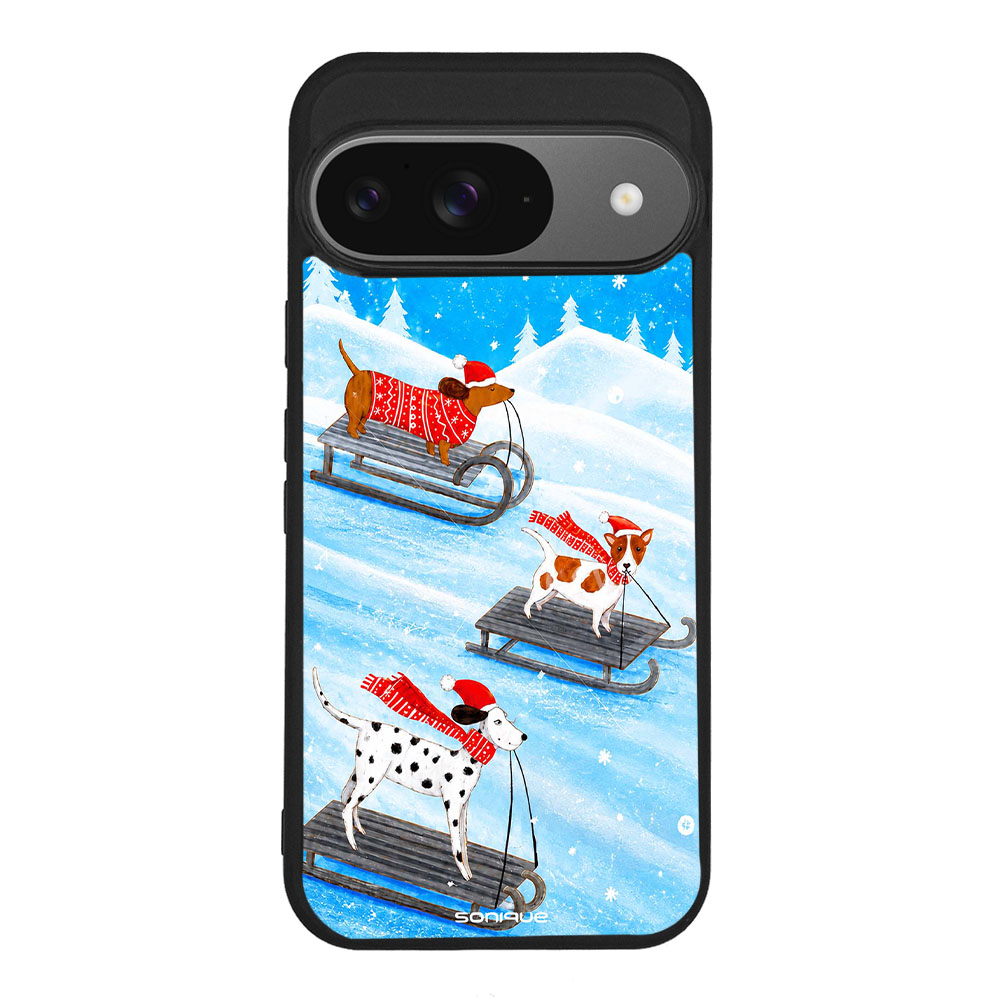 Θήκη Sonique It's Christmas Time Series για Google Pixel 9 5G Snowy Day