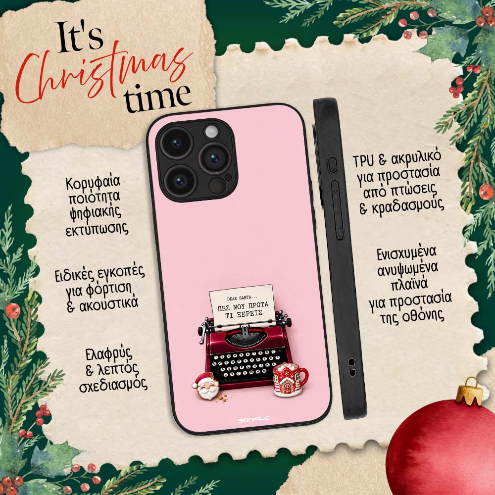 Θήκη Sonique It's Christmas Time Series για Google Pixel 9 Pro 5G Dear Santa – Female