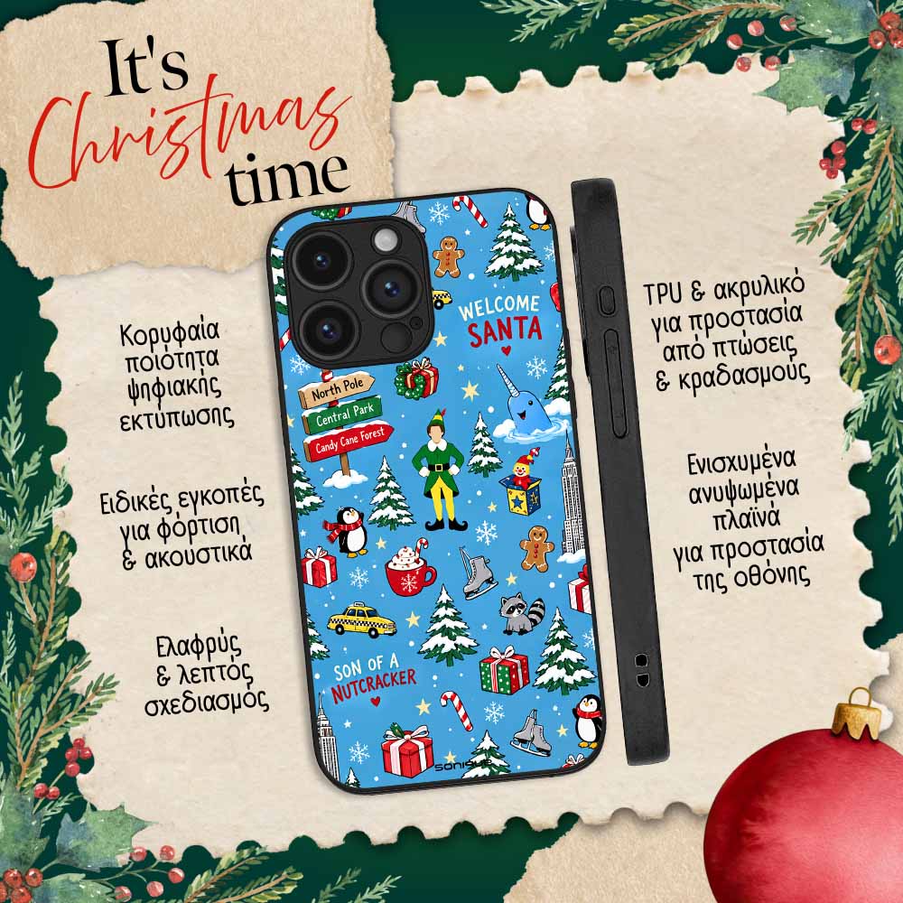 Θήκη Sonique It's Christmas Time Series για Google Pixel 9 Pro 5G Elf