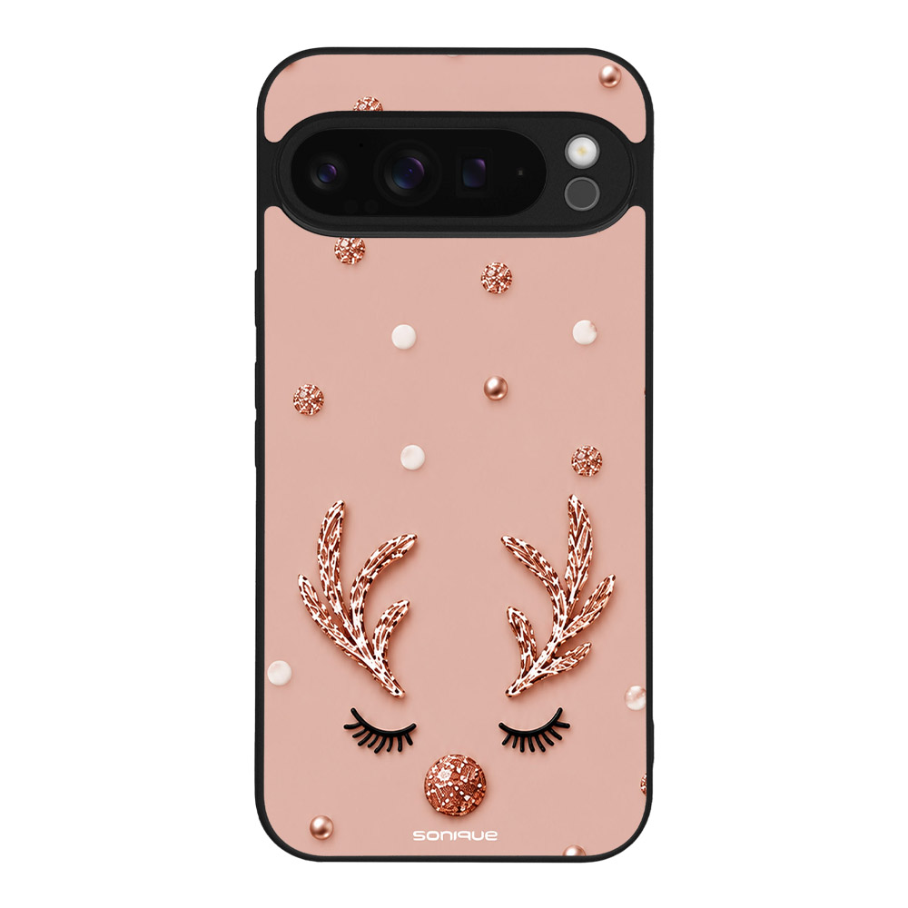 Θήκη Sonique It's Christmas Time Series για Google Pixel 9 Pro XL 5G Glitter Reindeer
