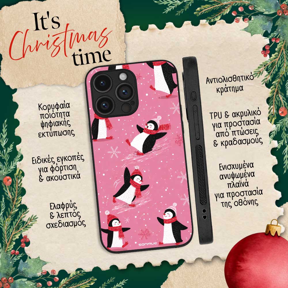 Θήκη Sonique It's Christmas Time Series για Google Pixel 9 Pro XL 5G Pink Happiness