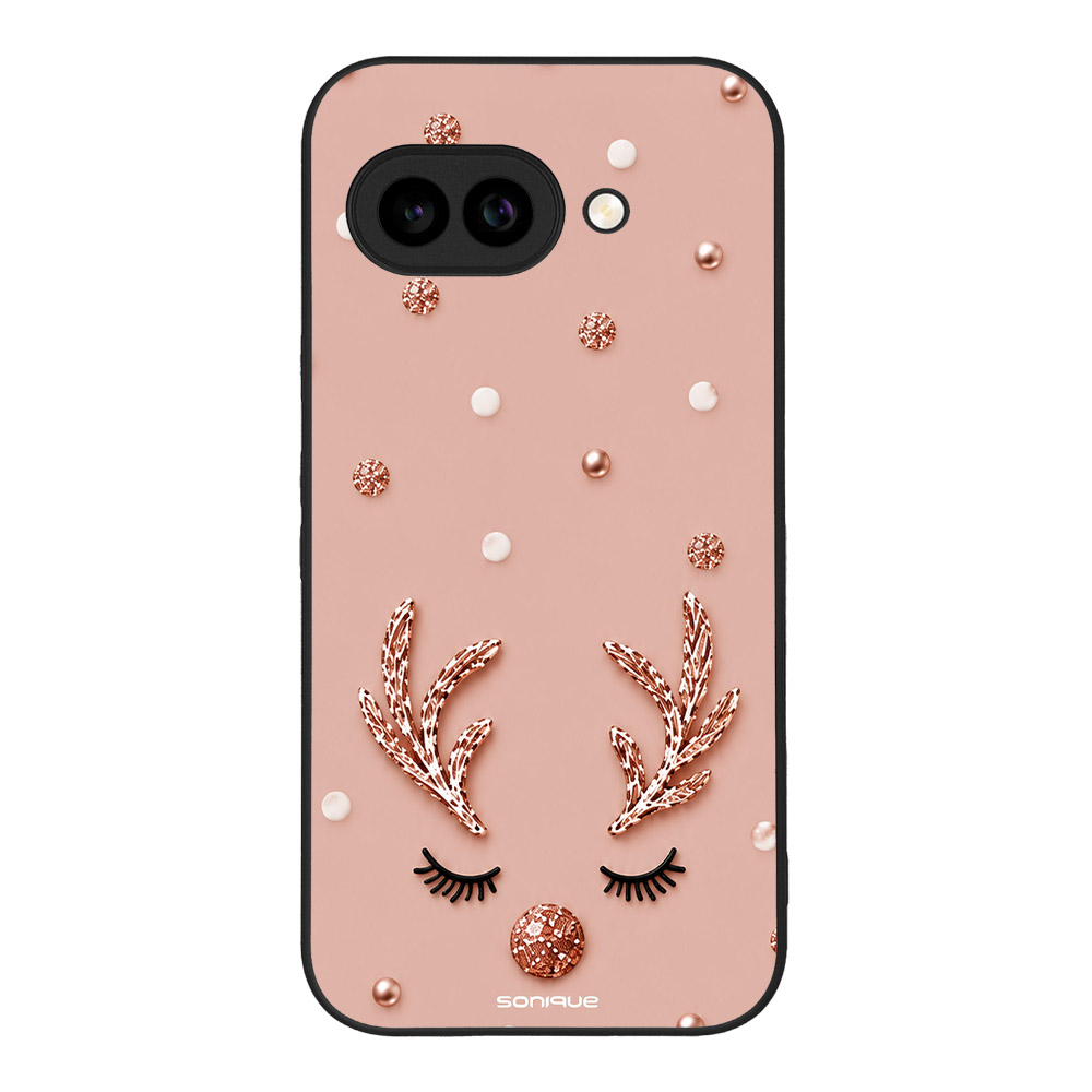 Θήκη Sonique It's Christmas Time Series για Google Pixel 9a 5G Glitter Reindeer
