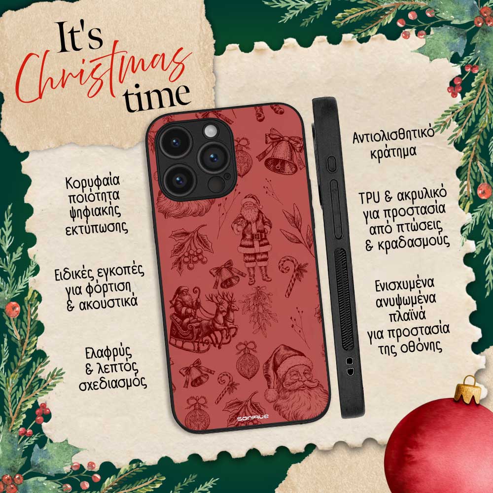 Θήκη Sonique It's Christmas Time Series για Google Pixel 9a 5G Santa Claus