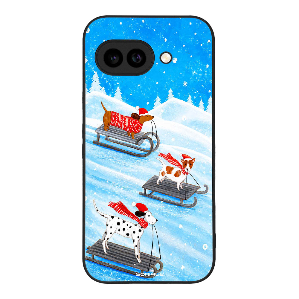 Θήκη Sonique It's Christmas Time Series για Google Pixel 9a 5G Snowy Day