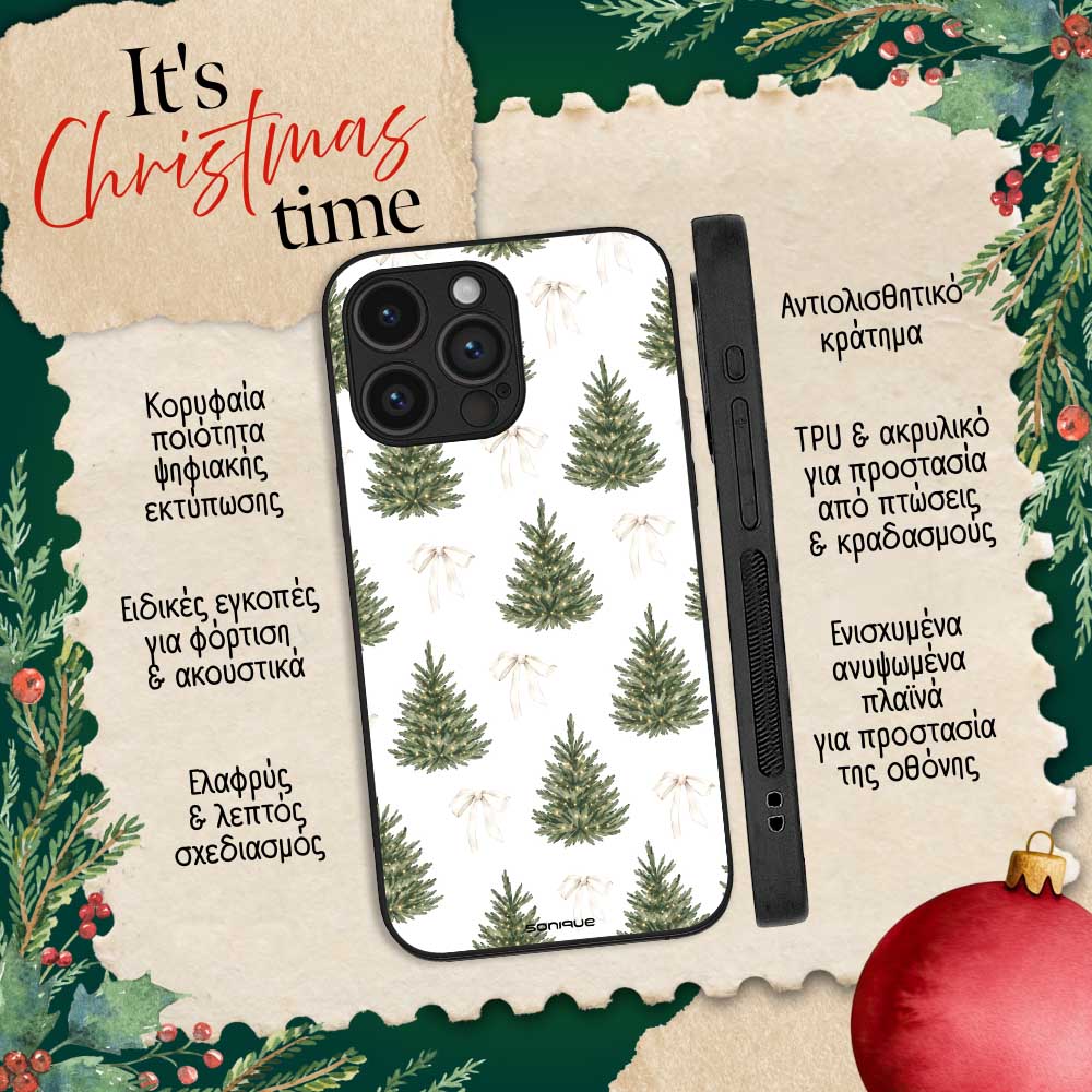 Θήκη Sonique It's Christmas Time Series για Google Pixel 9a 5G White Christmas