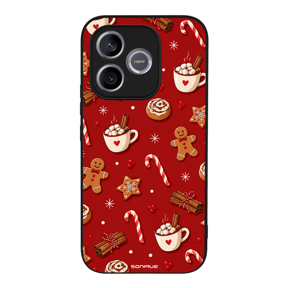 Θήκη Sonique It's Christmas Time Series για Honor 600 Lite 5G Hot Cocoa