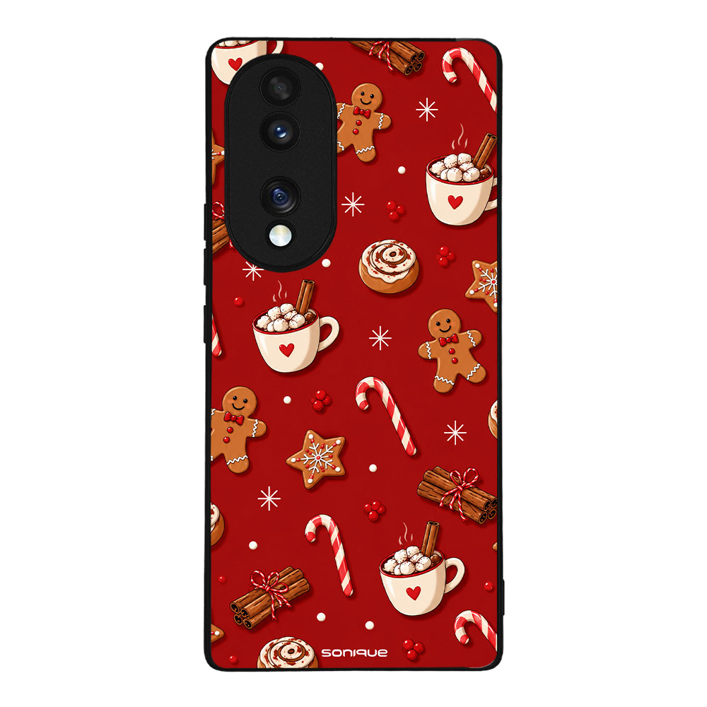 Θήκη Sonique It's Christmas Time Series για Honor 70 5G Hot Cocoa