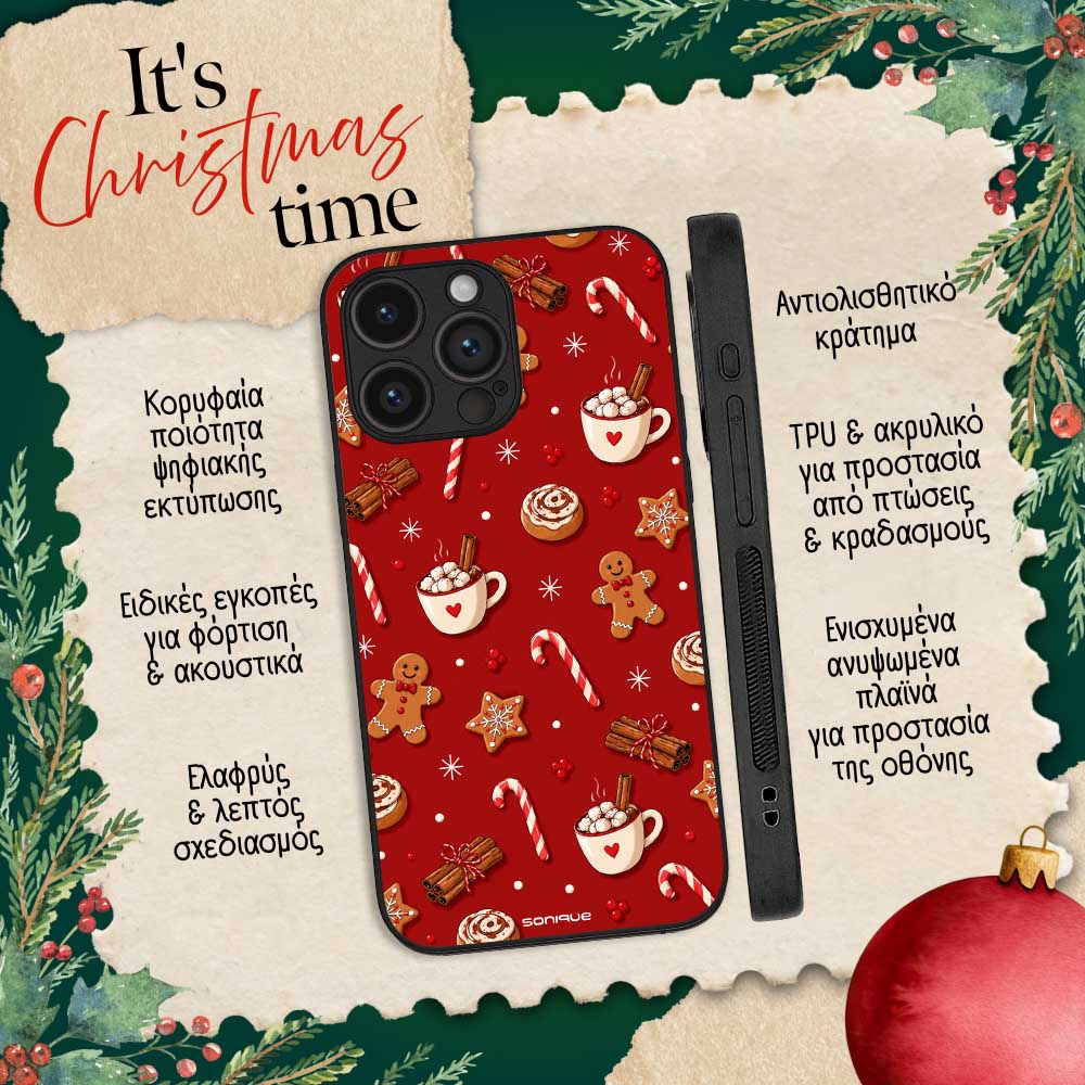 Θήκη Sonique It's Christmas Time Series για Honor Magic5 Pro 5G Hot Cocoa