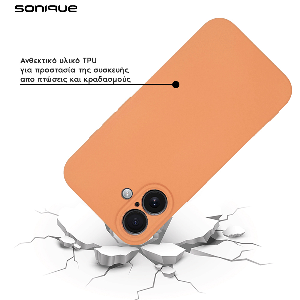 Θήκη Σιλικόνης My Colors Sonique Xiaomi Redmi Note 11 4G / Redmi Note 11S Πορτοκαλί
