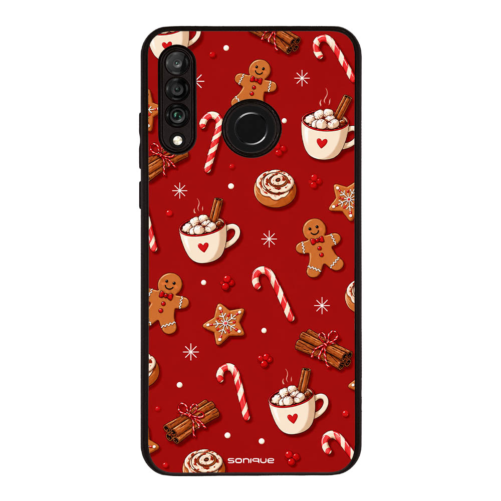 Θήκη Sonique It's Christmas Time Series για Huawei P30 Lite Hot Cocoa