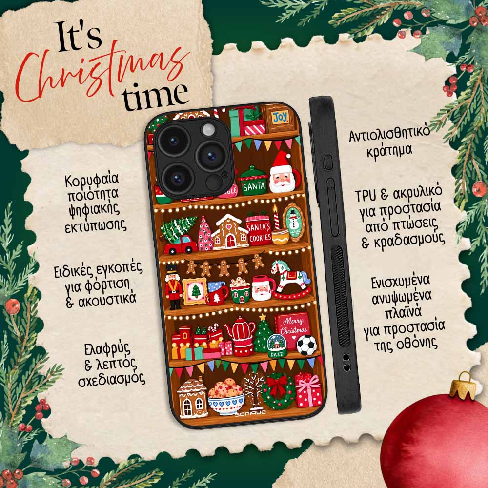 Θήκη Sonique It's Christmas Time Series για VIVO Y01 4G Santa Cookies