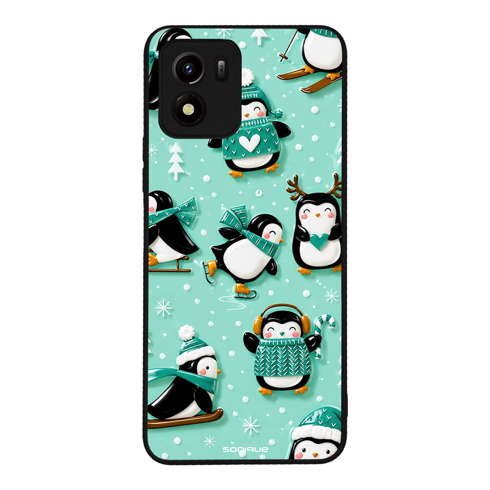 Θήκη Sonique It's Christmas Time Series για VIVO Y01 4G Sweet Penguin