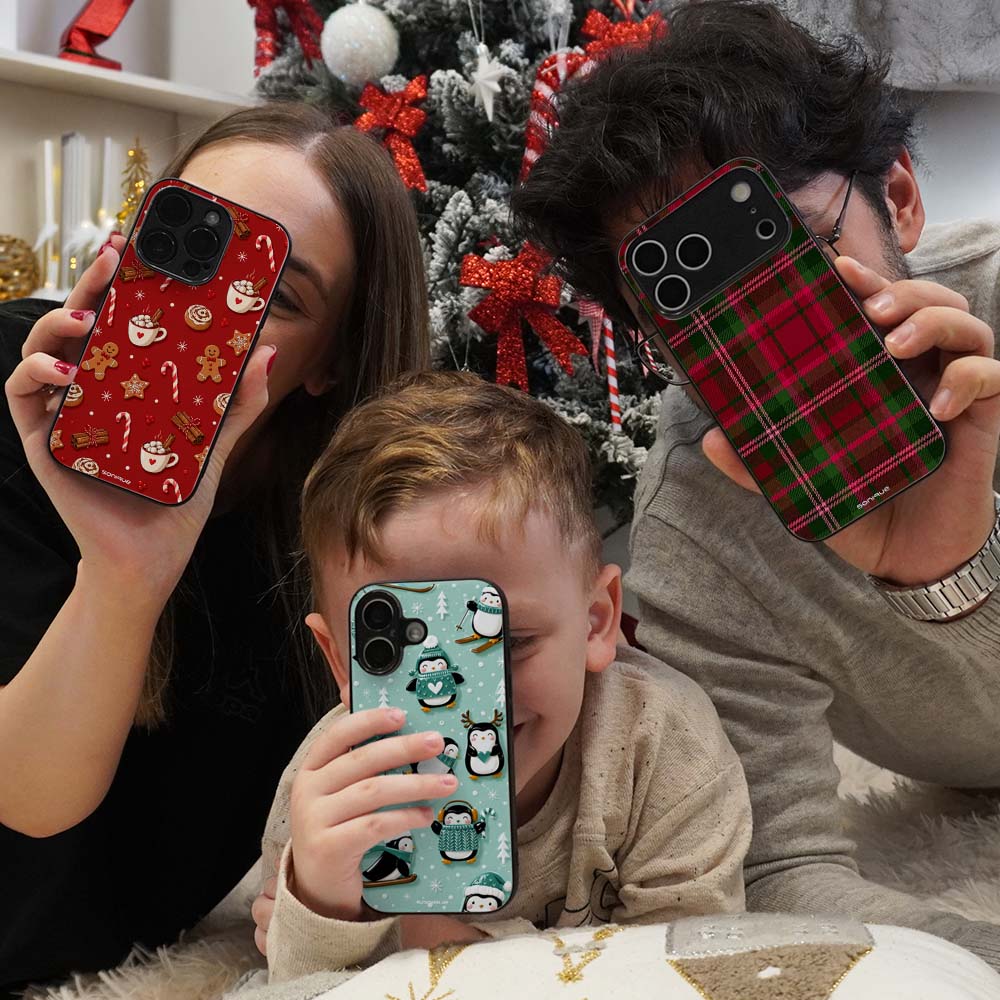 Θήκη Sonique It's Christmas Time Series για VIVO Y35 4G / VIVO Y22 / VIVO Y22S Καρό