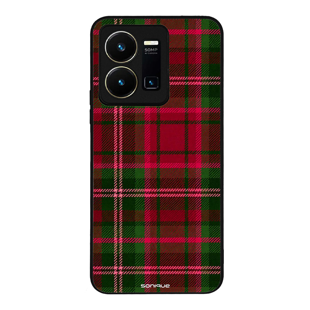 Θήκη Sonique It's Christmas Time Series για VIVO Y35 4G / VIVO Y22 / VIVO Y22S Καρό