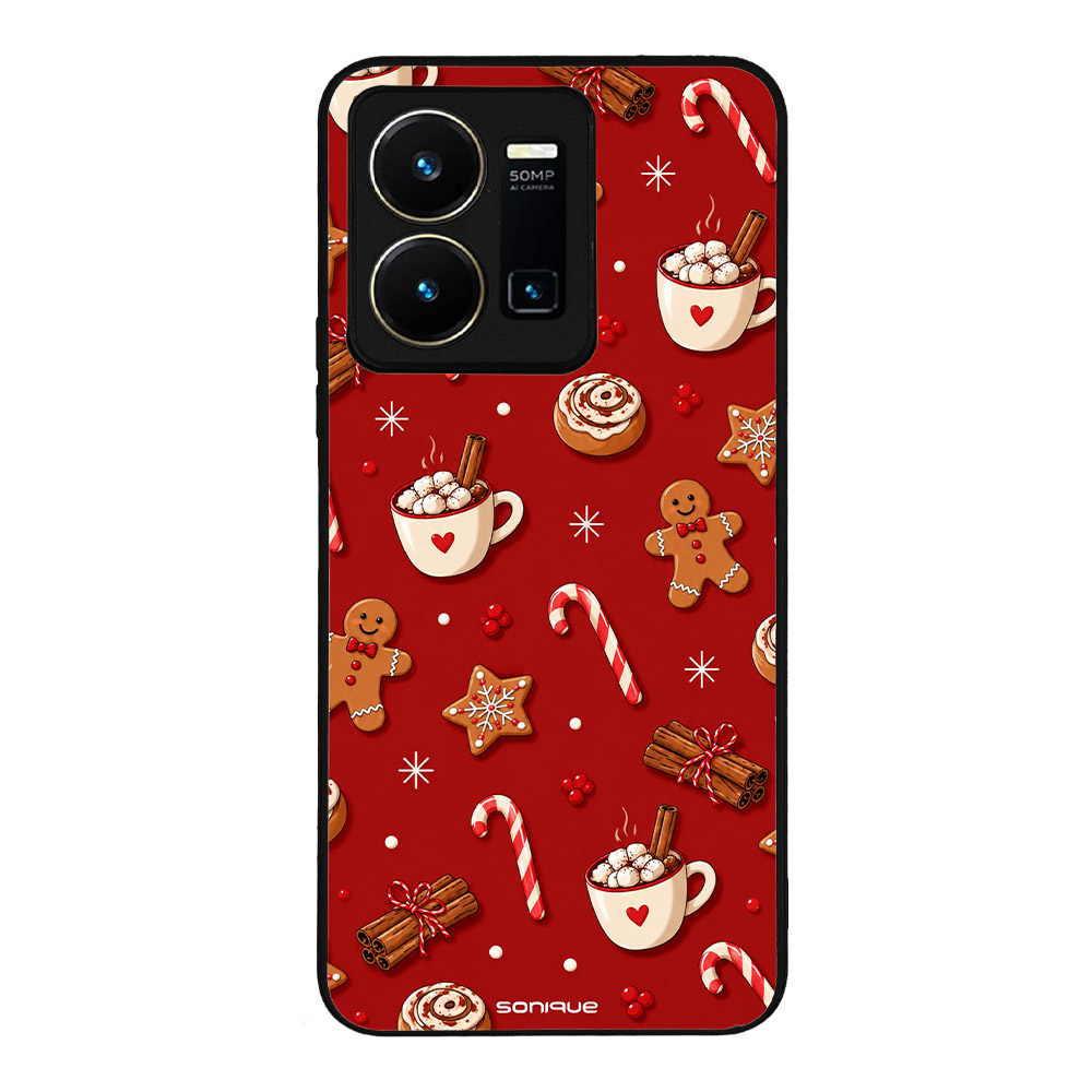 Θήκη Sonique It's Christmas Time Series για VIVO Y35 4G / VIVO Y22 / VIVO Y22S Hot Cocoa