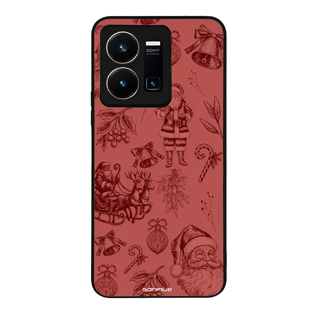 Θήκη Sonique It's Christmas Time Series για VIVO Y35 4G / VIVO Y22 / VIVO Y22S Santa Claus