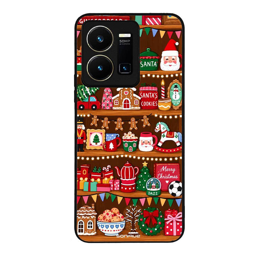 Θήκη Sonique It's Christmas Time Series για VIVO Y35 4G / VIVO Y22 / VIVO Y22S Santa Cookies