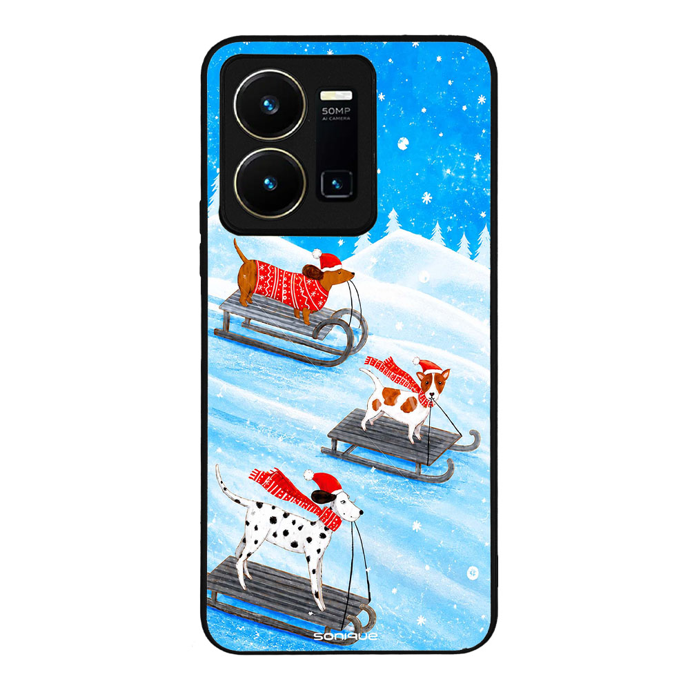 Θήκη Sonique It's Christmas Time Series για VIVO Y35 4G / VIVO Y22 / VIVO Y22S Snowy Day