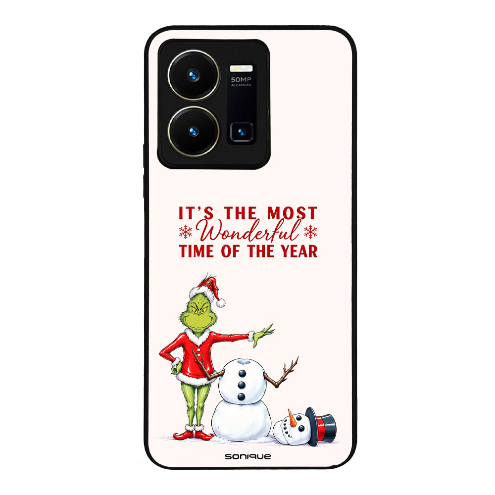 Θήκη Sonique It's Christmas Time Series για VIVO Y35 4G / VIVO Y22 / VIVO Y22S Wonderful Grinch