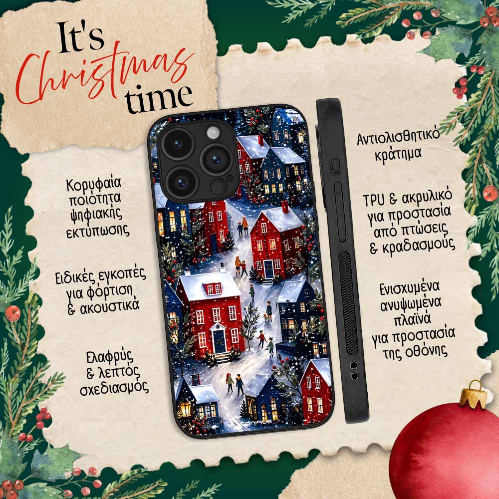 Θήκη Sonique It's Christmas Time Series για VIVO Y36 4G / VIVO Y36 5G / VIVO Y27 5G / VIVO Y27s Christmas Village