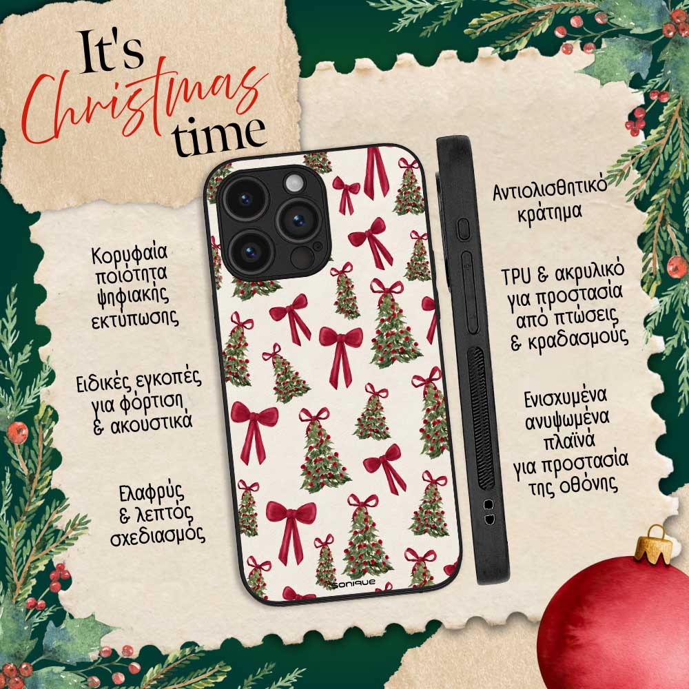 Θήκη Sonique It's Christmas Time Series για VIVO Y36 4G / VIVO Y36 5G / VIVO Y27 5G / VIVO Y27s Red Christmas