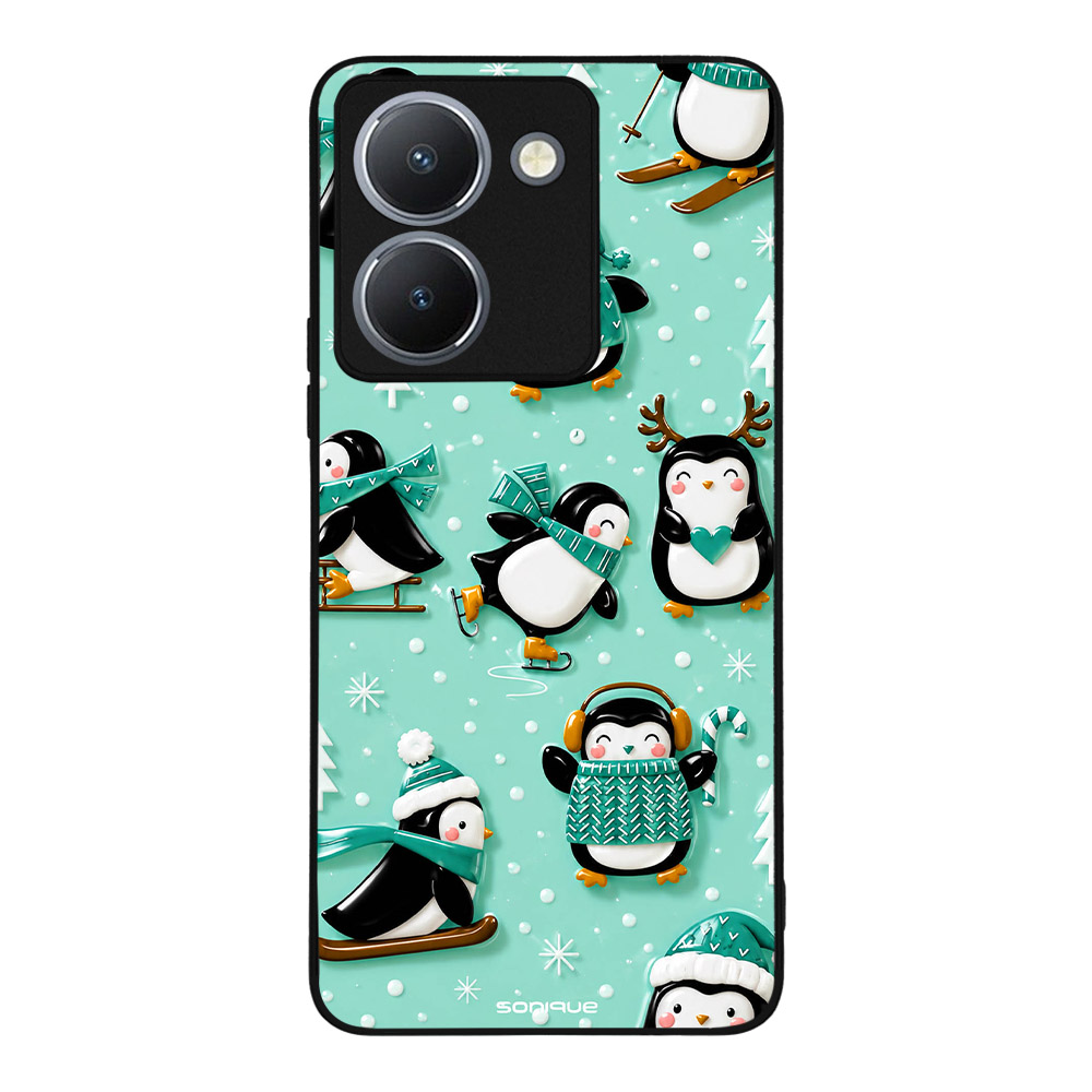 Θήκη Sonique It's Christmas Time Series για VIVO Y36 4G / VIVO Y36 5G / VIVO Y27 5G / VIVO Y27s Sweet Penguin