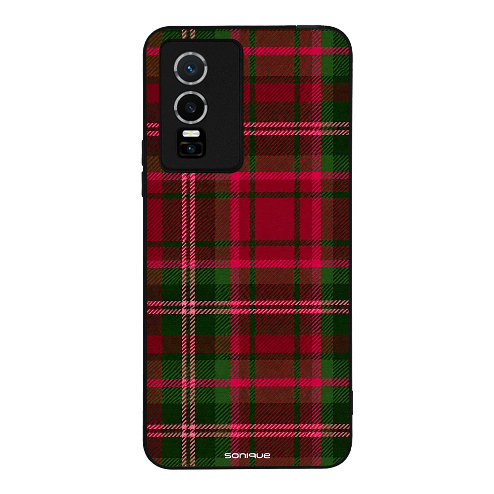 Θήκη Sonique It's Christmas Time Series για VIVO Y74s / VIVO Y76 5G Καρό