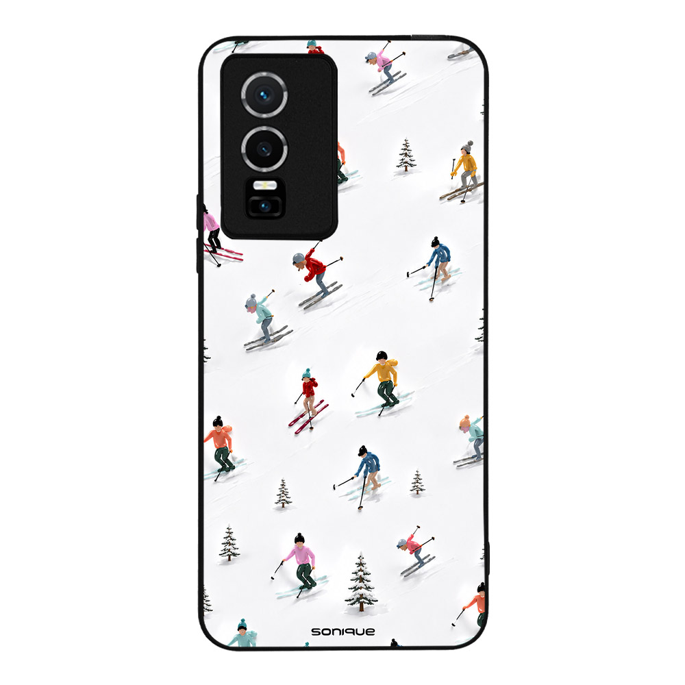 Θήκη Sonique It's Christmas Time Series για VIVO Y74s / VIVO Y76 5G Σκι