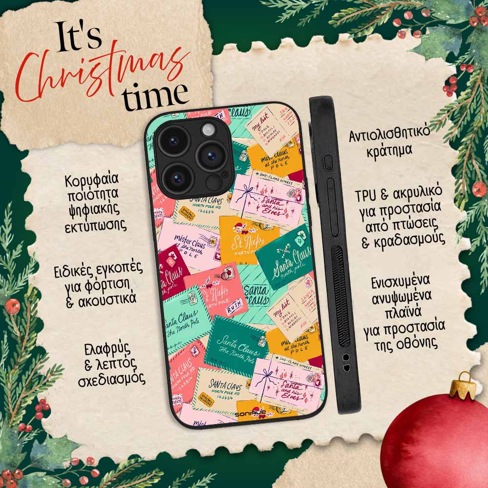 Θήκη Sonique It's Christmas Time Series για VIVO Y74s / VIVO Y76 5G Christmas Letters