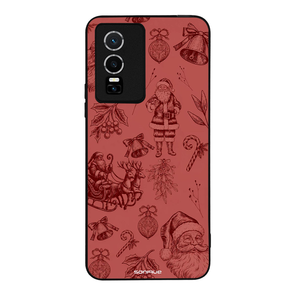 Θήκη Sonique It's Christmas Time Series για VIVO Y74s / VIVO Y76 5G Santa Claus