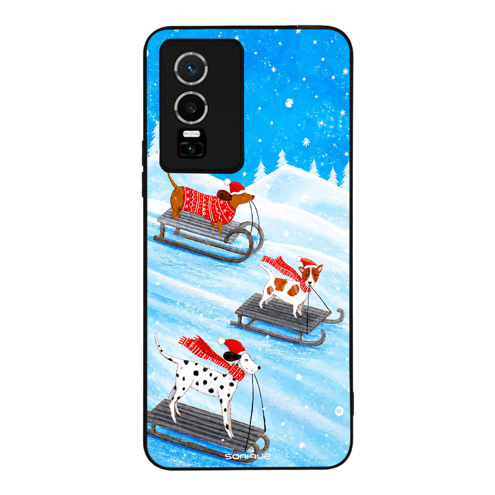 Θήκη Sonique It's Christmas Time Series για VIVO Y74s / VIVO Y76 5G Snowy Day