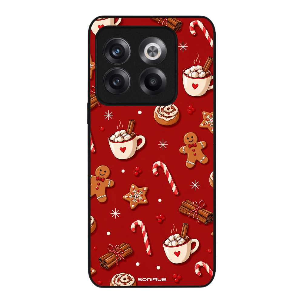 Θήκη Sonique It's Christmas Time Series για OnePlus 10T Hot Cocoa