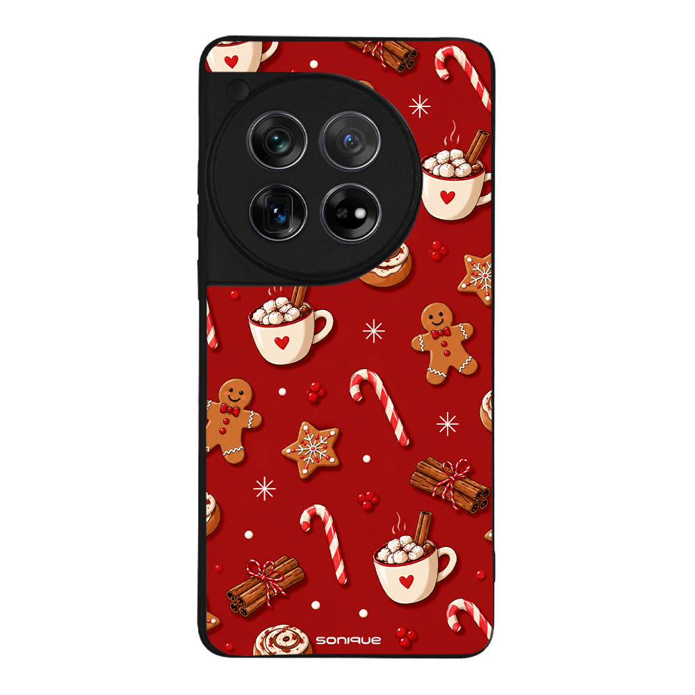 Θήκη Sonique It's Christmas Time Series για OnePlus 12 5G Hot Cocoa