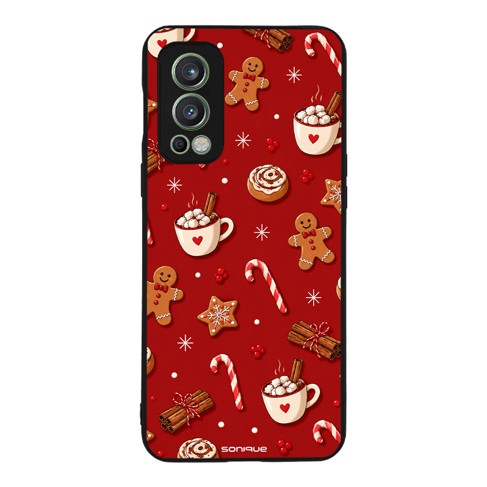 Θήκη Sonique It's Christmas Time Series για OnePlus Nord 2 5G Hot Cocoa