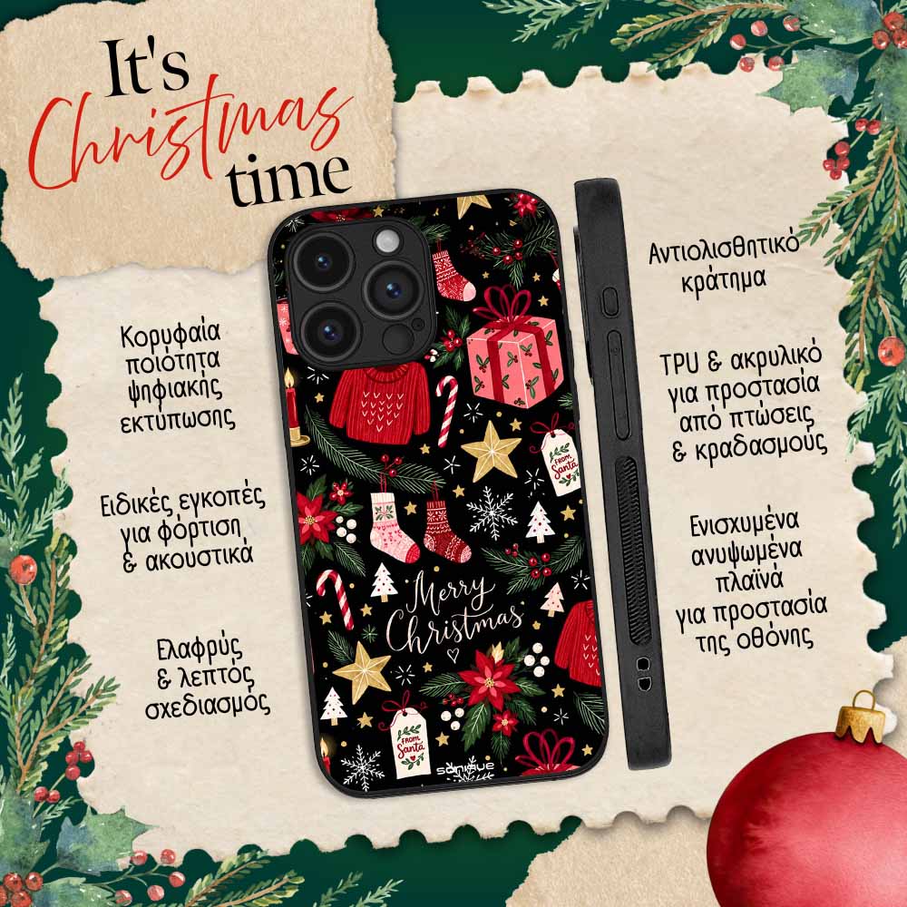 Θήκη Sonique It's Christmas Time Series για Nothing Phone 4a Pro Merry Christmas
