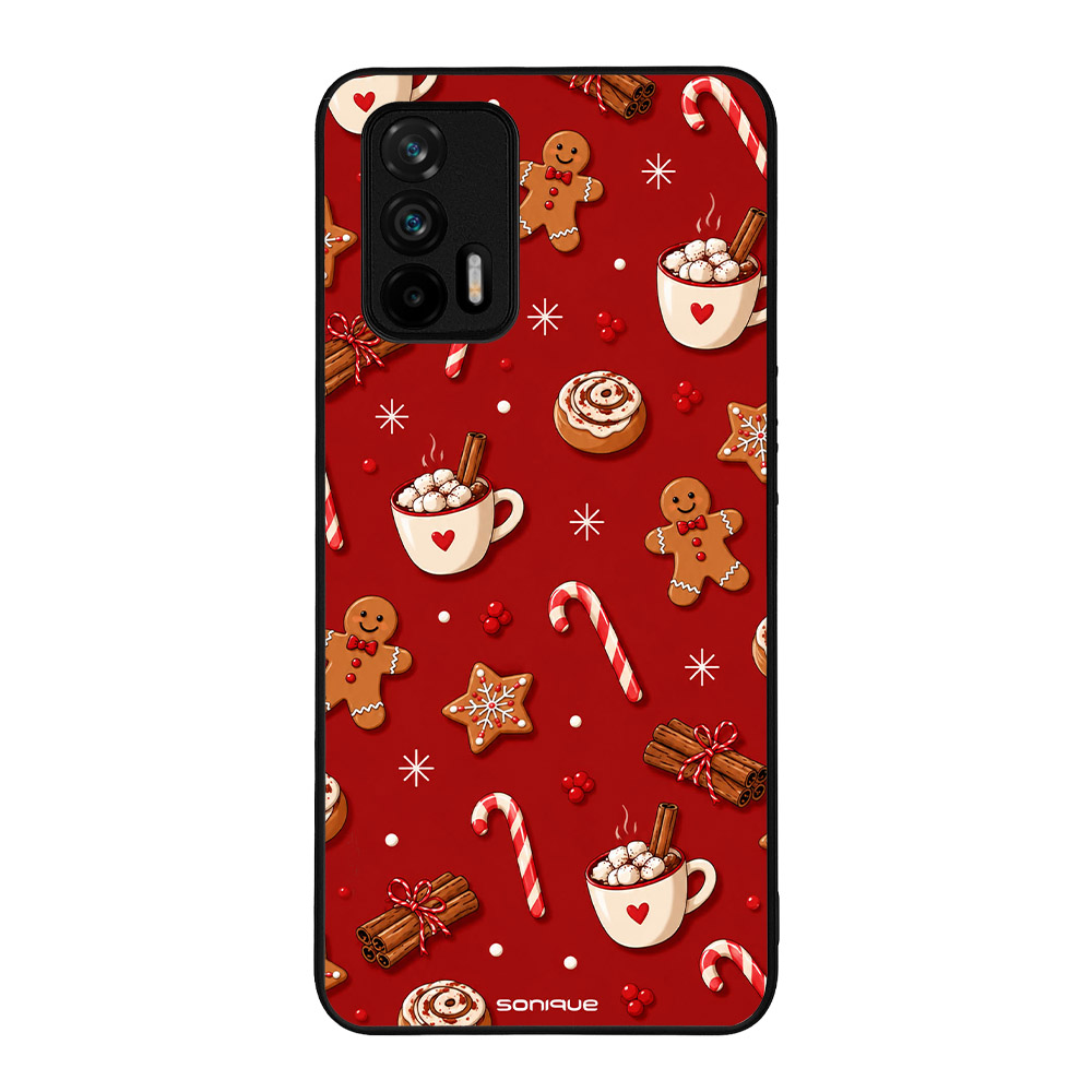 Θήκη Sonique It's Christmas Time Series για Realme GT 5G Hot Cocoa