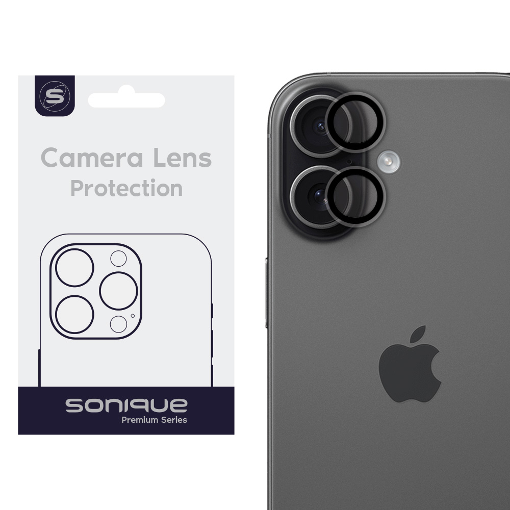 Camera Protection Sonique Clear Lens Pro Apple iPhone 16 / iPhone 16 Plus Clear