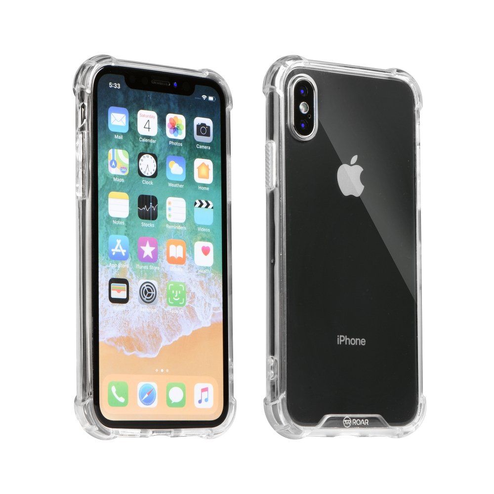 Θήκη Σιλικόνης Armor Jelly Case Roar Apple iPhone XS MAX Διάφανο