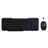 Ασύρματο Σετ Πληκτρολόγιο & Ποντίκι Αγγλικό Rebeltec VORTEX Μαύρο