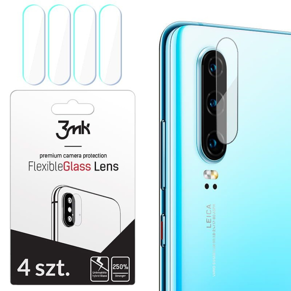3MK FG Camera Lens Flexible Glass Film Prοtector 7H Huawei (4τμ) P30