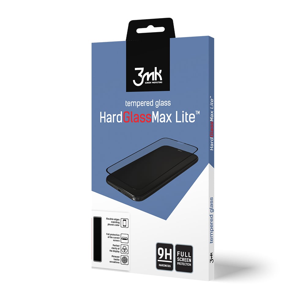 3MK HardGlass Max Lite Full Screen Xiaomi Redmi 8 / Redmi 8A Μαύρο