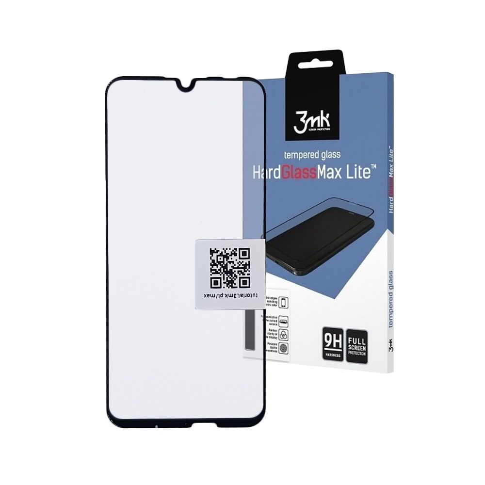 3MK HardGlass Max Lite Full Screen Huawei P Smart 2019 / Honor 10 Lite / P Smart 2020 Μαύρο