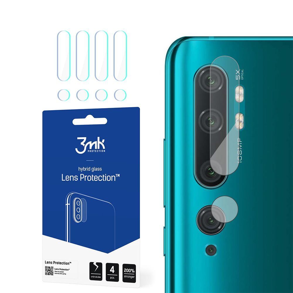 3MK FG Camera Lens Flexible Glass Film Prοtector 7H Xiaomi (4τμ) Mi Note 10 / Mi Note 10 Pro