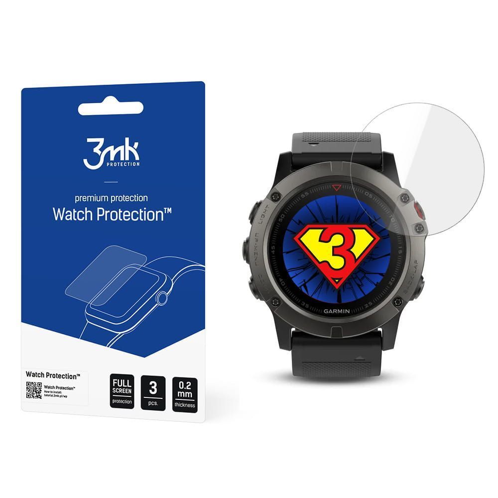 3mk Watch ARC για Garmin Watch (3τμ) Garmin Fenix 5x 51 mm