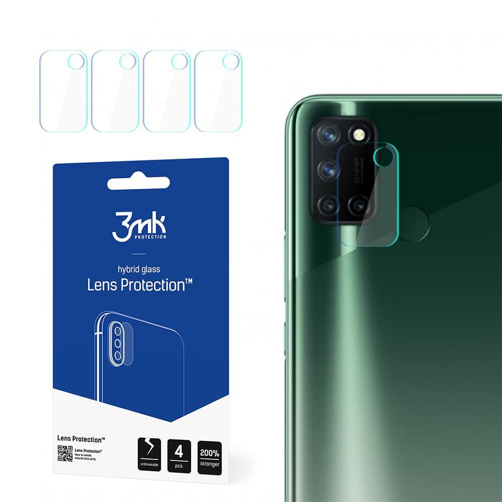 3MK FG Camera Lens Flexible Glass Film Prοtector 7H (4τμ) Realme 7i