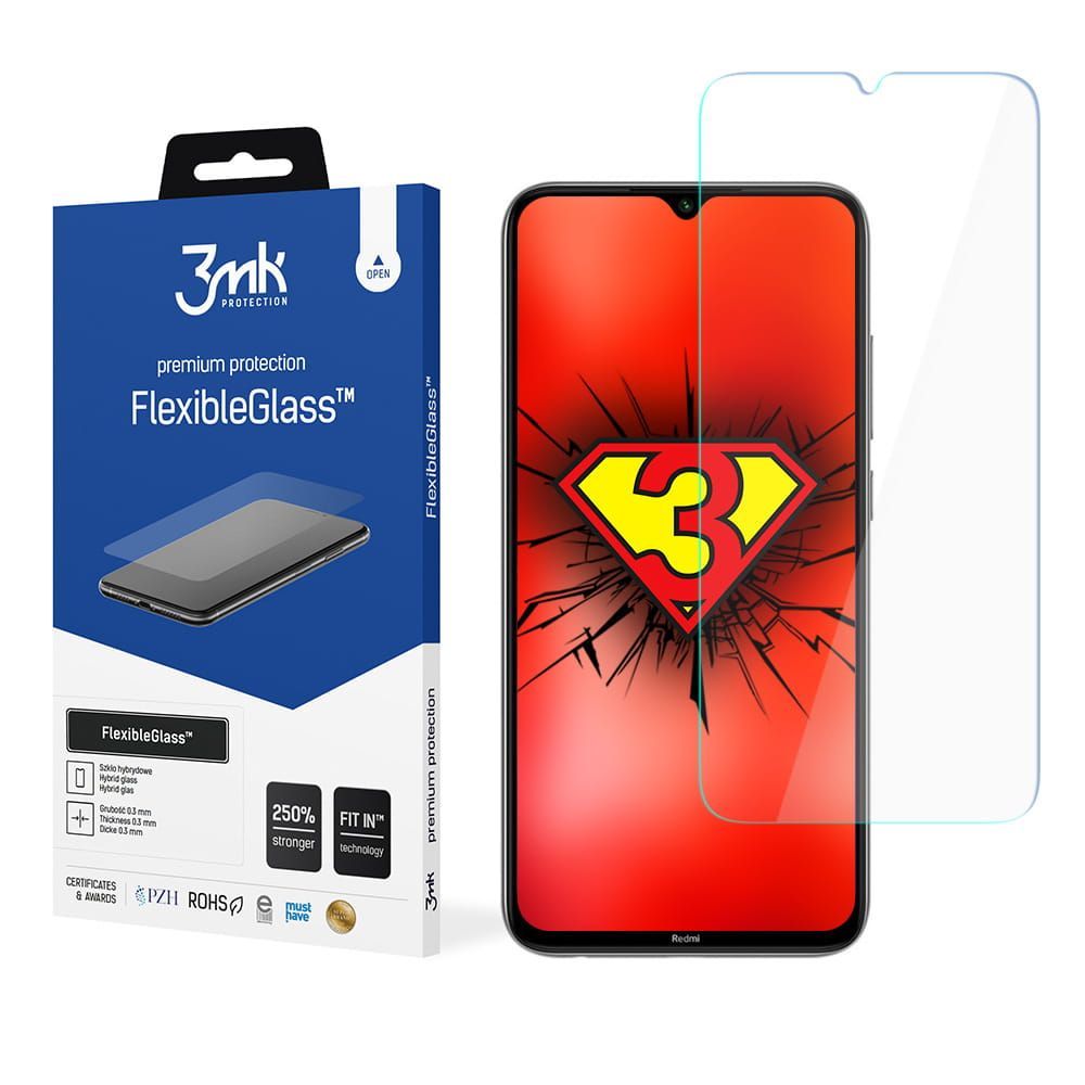 3MK Flexible Tempered Glass 7H Xiaomi Redmi Note 8 / Redmi Note 8 2021