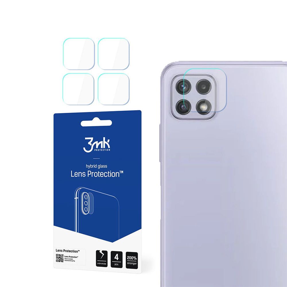 3MK FG Camera Lens Flexible Glass Film Prοtector 7H Samsung (4τμ) Galaxy A22 4G / Galaxy M32 4G / Galaxy M22 4G