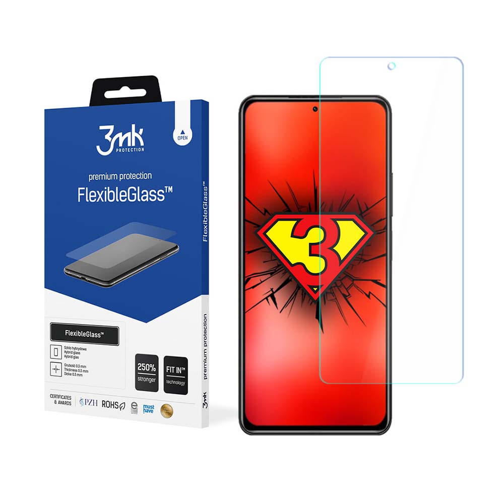 3MK Flexible Tempered Glass 7H Xiaomi Xiaomi 11T / Xiaomi 11T Pro