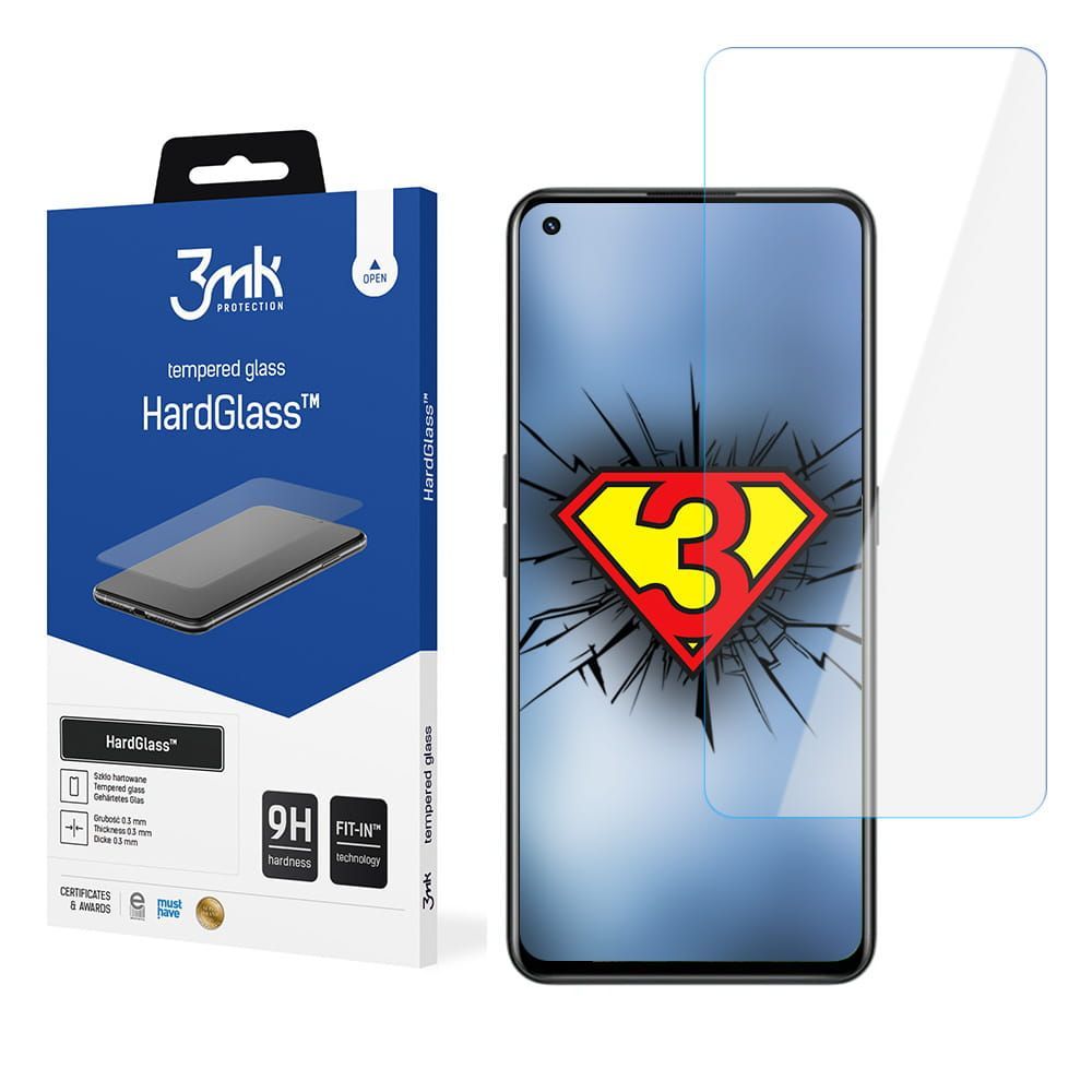 Προστατευτικό Οθόνης 3mk HardGlass Realme GT Neo 2 5G / Realme GT 2 5G / Realme GT Neo 3T 5G